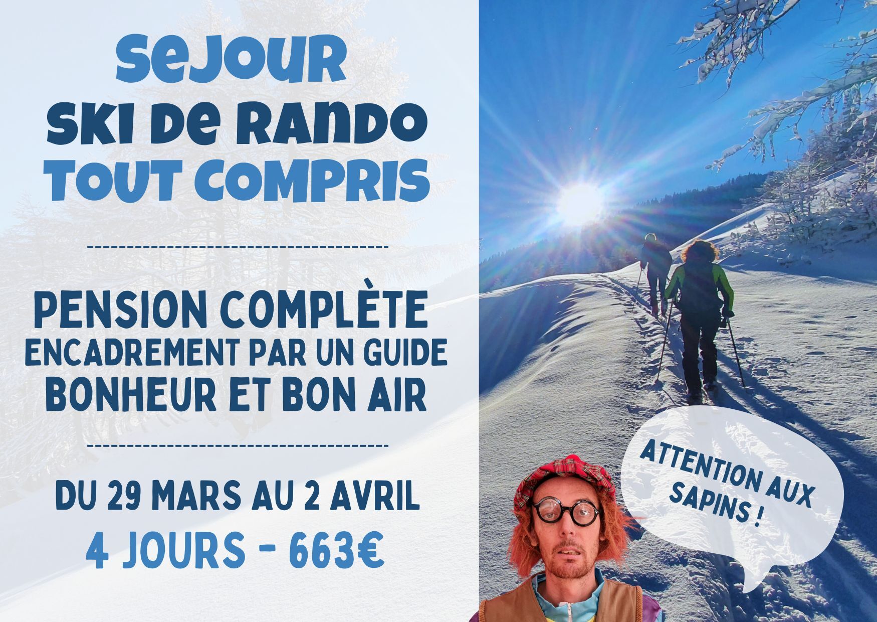 Séjour ski de rando